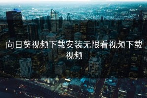 向日葵视频下载安装无限看视频下载视频