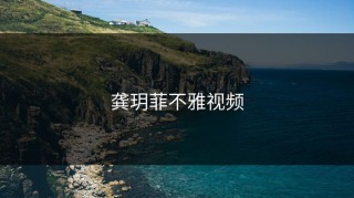 龚玥菲不雅视频