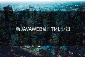 新JAVAWEB乱HTML少妇